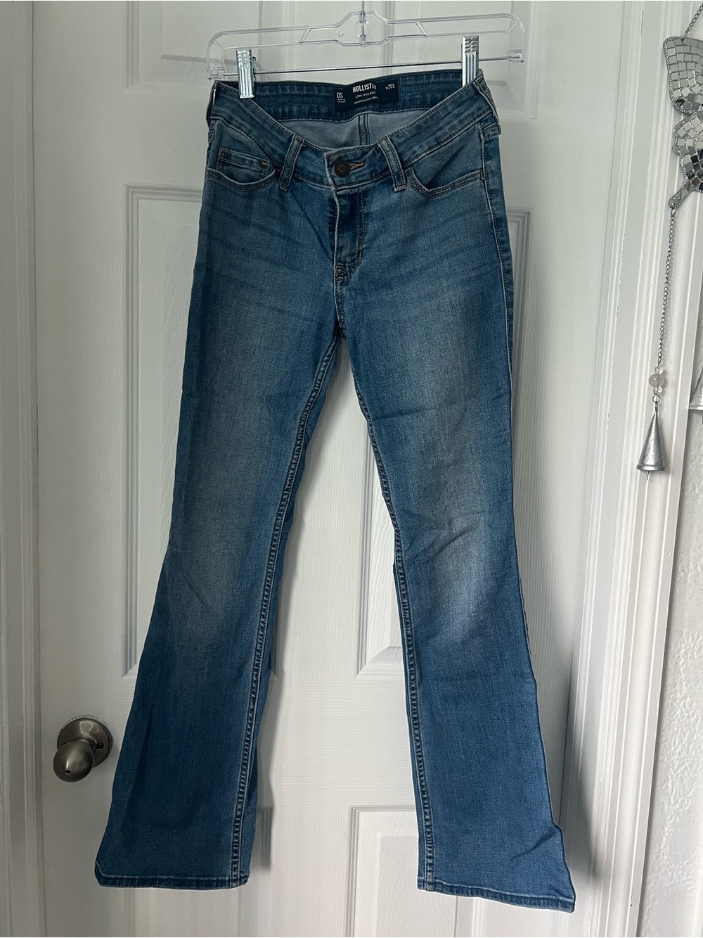 Hollister Women’s Flare Jeans in Blue Wash